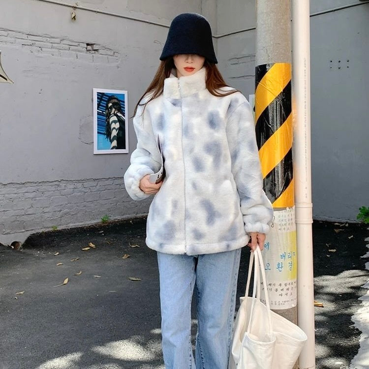 水彩 マーブルボアジャケット mry000476