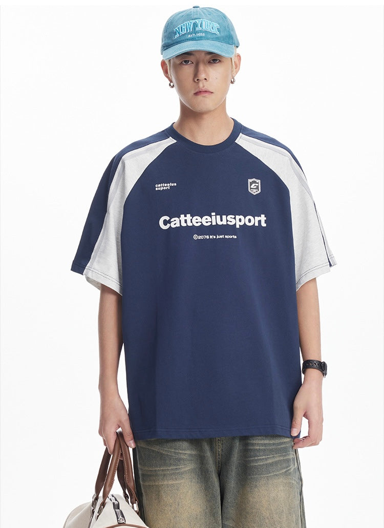 【2color】Catteeiusport Game T-Shirt mry001680