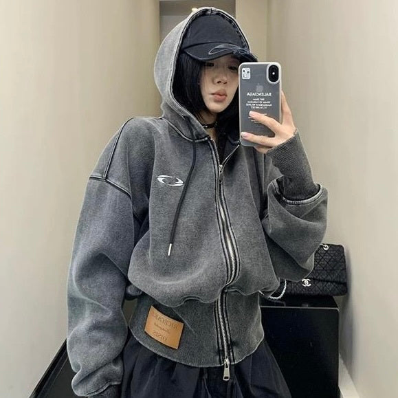 【Carina】スリムウエストパーカー mry001411