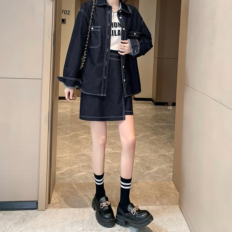 レトロ デニムシャツ ジャケット mry000074