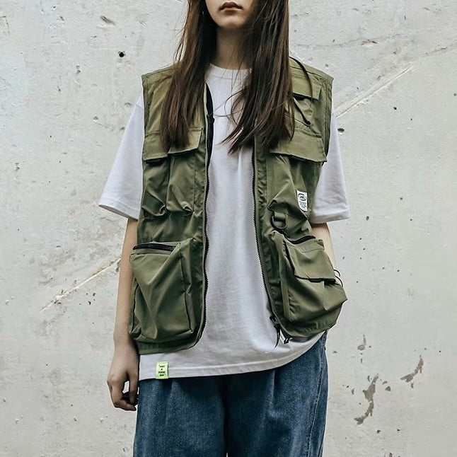 マルチポケット ストリート ベスト ユニセックス mry000085