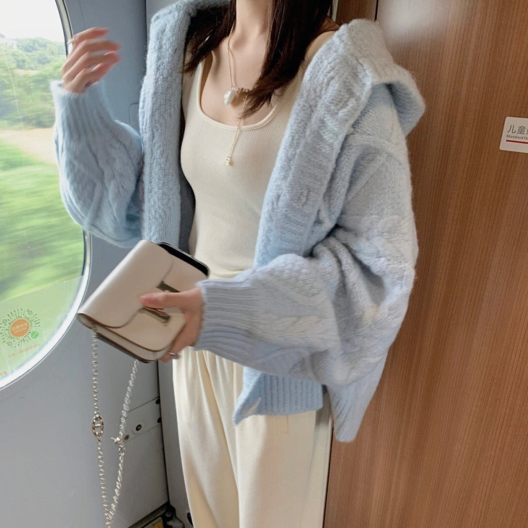 トグルフードカーディガン mry000468