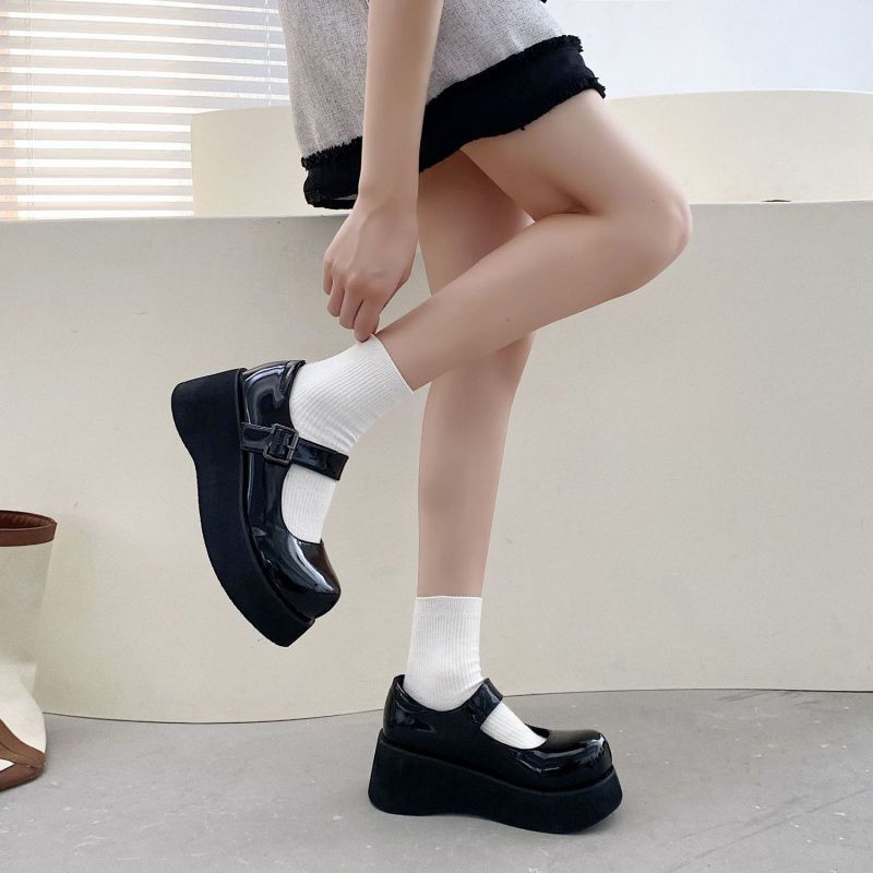 メリージェーン 厚底ローファー mry000407