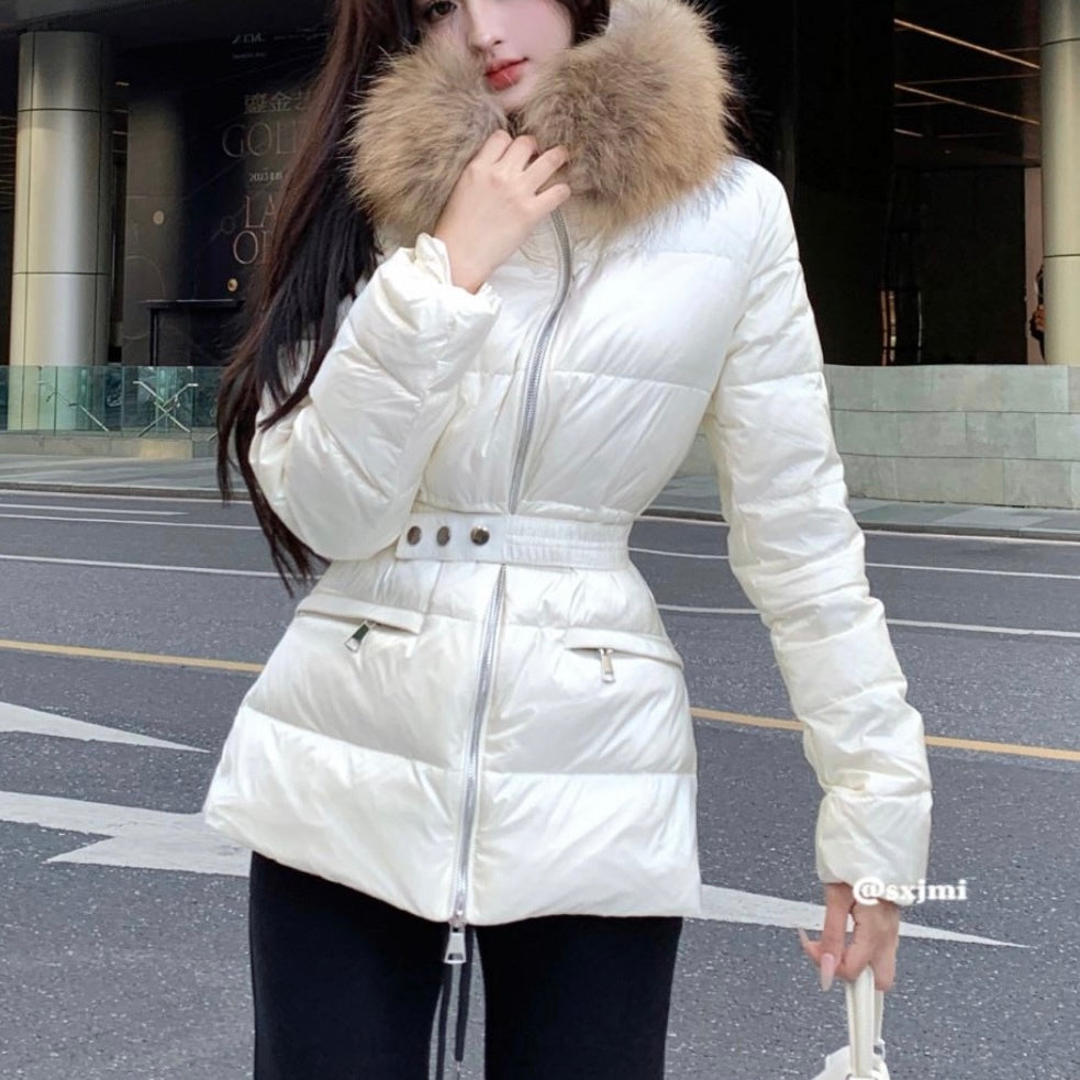 【Chéri】ファー付きダウンジャケット mry001474