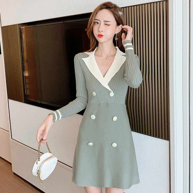 ノーブルデザイン ニットワンピース mry000417