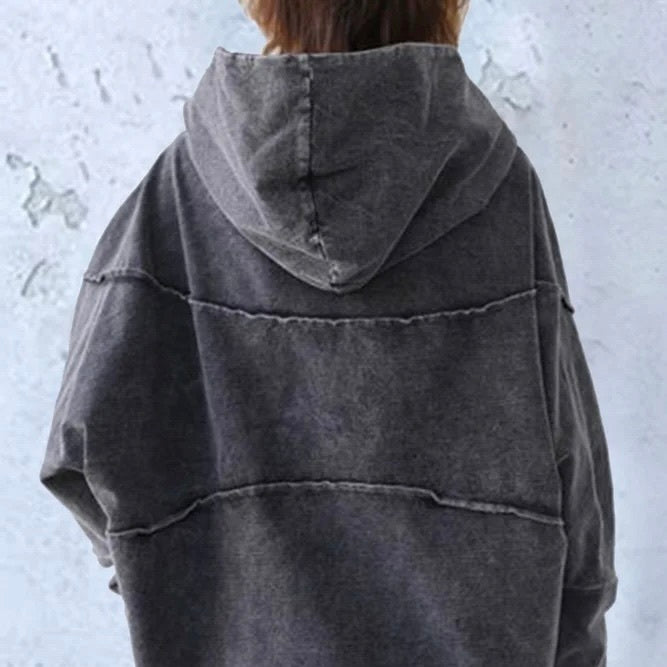 アメリカン 韓国ストリート 韓国カジュアル トレンド ヴィンテージ パーカー mry001383