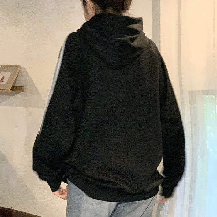 アメリカン ヨーロッパ 韓国カジュアル 韓国ストリート ユニセックス オーバーサイズ プルオーバーフーディー mry001061
