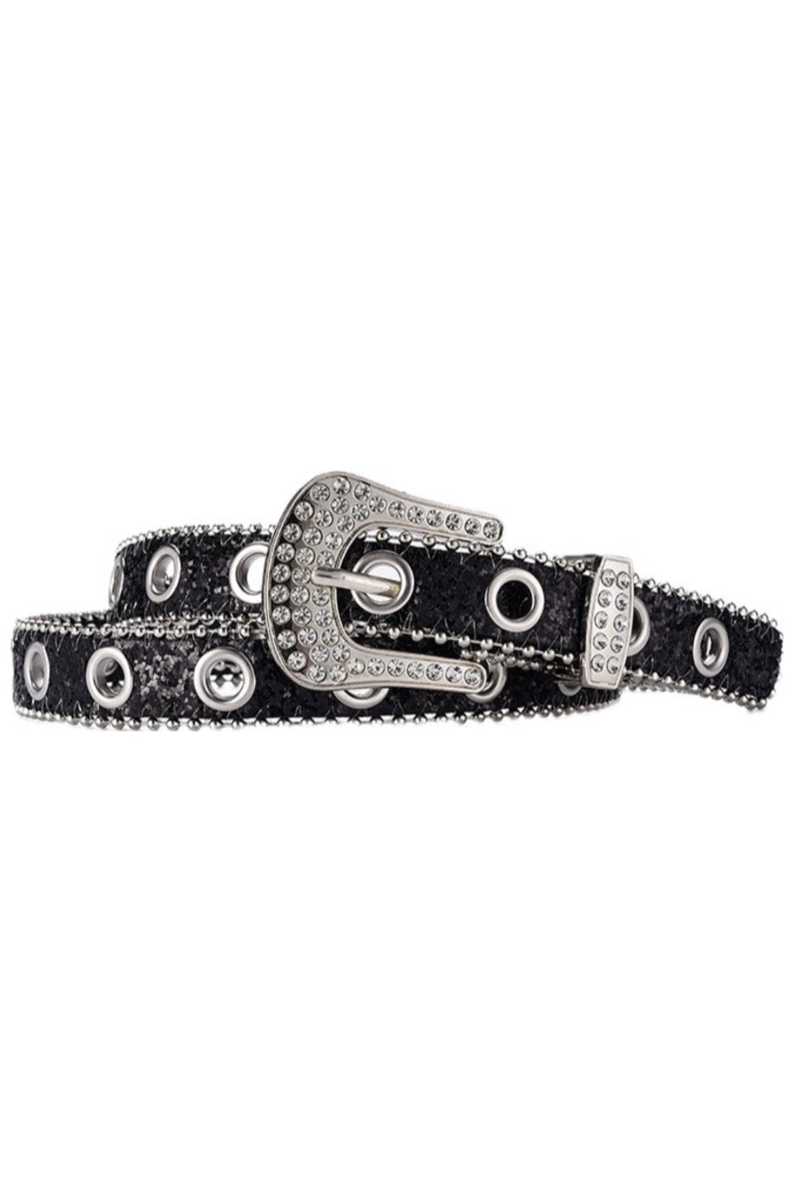 Rhinestone Glitter Belt mry002299