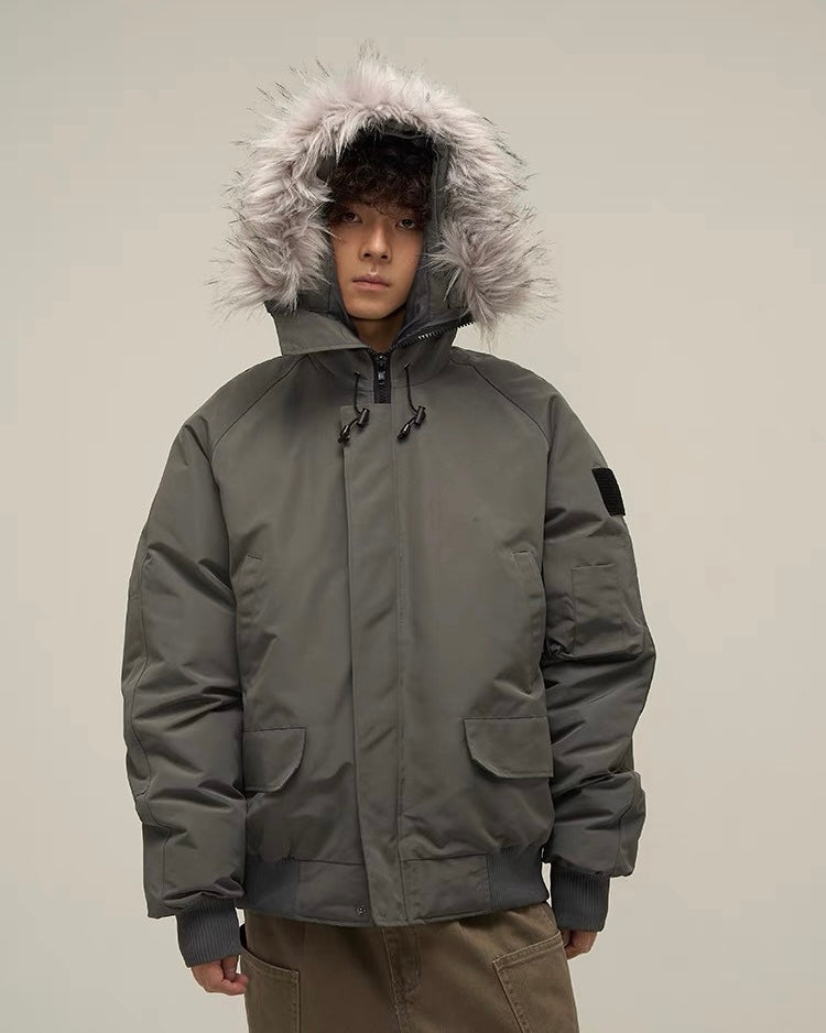 Military Style Bomber Jacket mry001800