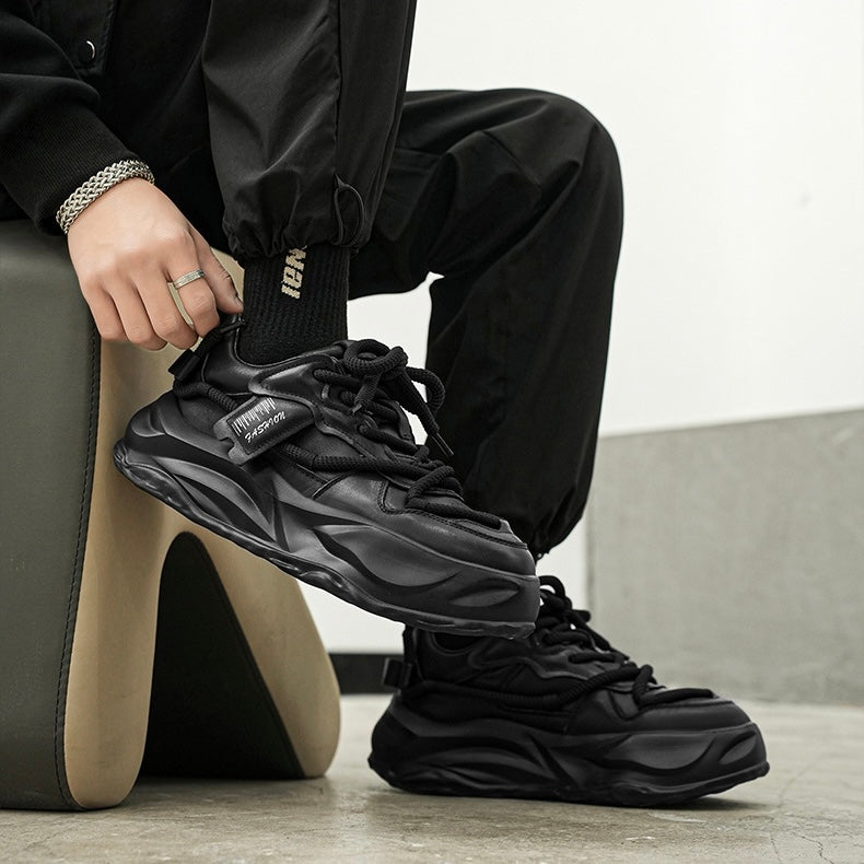 Wave Sole Rope Lace Sneakers mry001948