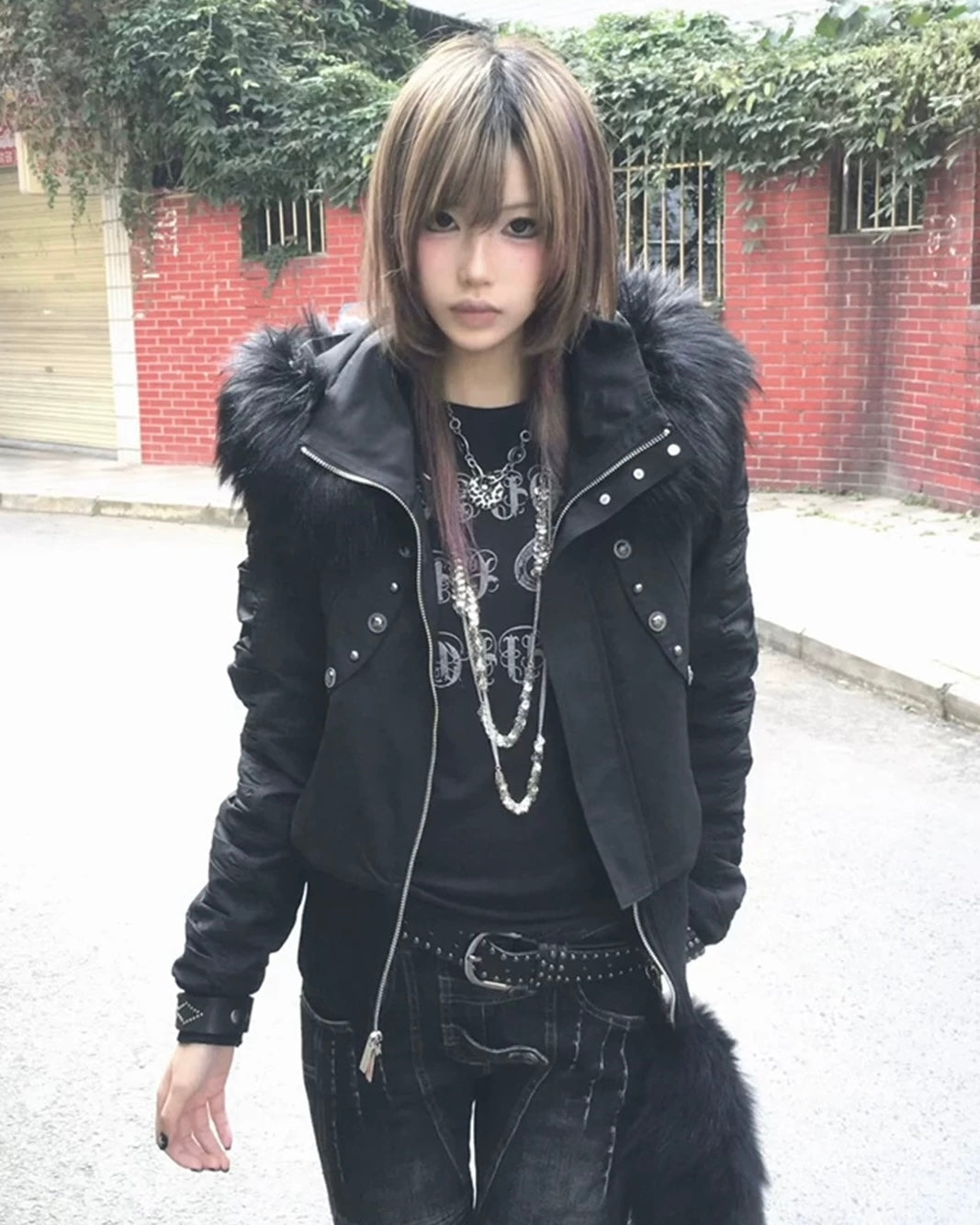 Fur Trim Puffer Jacket mry002074