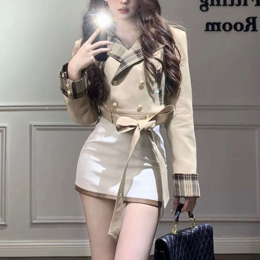 【Chéri】トレンチコート風ジャケット mry001477