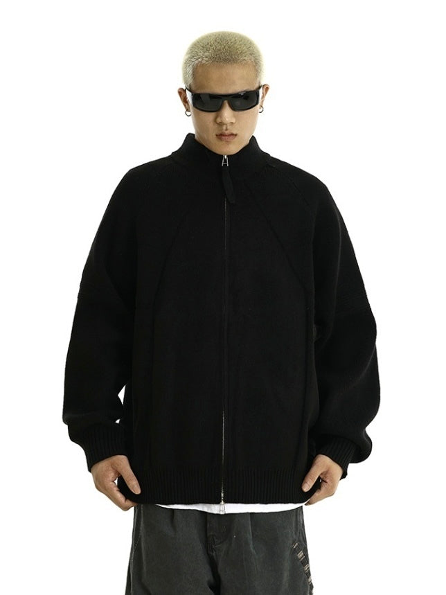 【2color】Tech Noir Knit Jacket mry001636