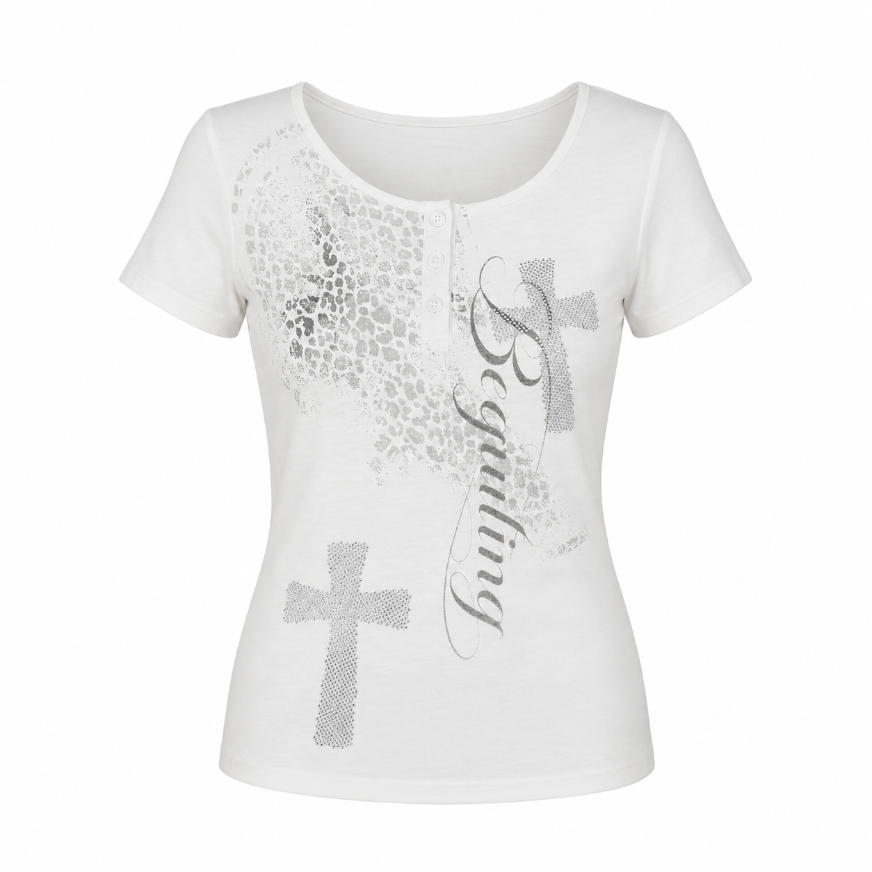 【新作】ゴシッククロス フィットTシャツ mry002597