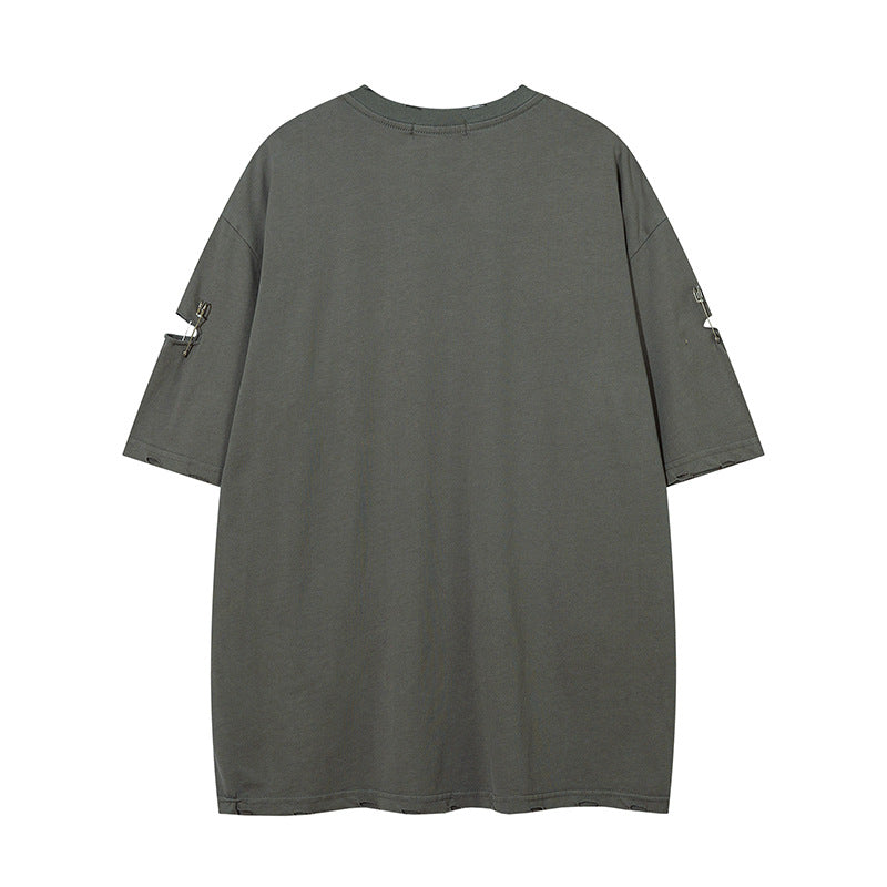 【3color】Soft Drape Ribbed T-Shirt mry001691