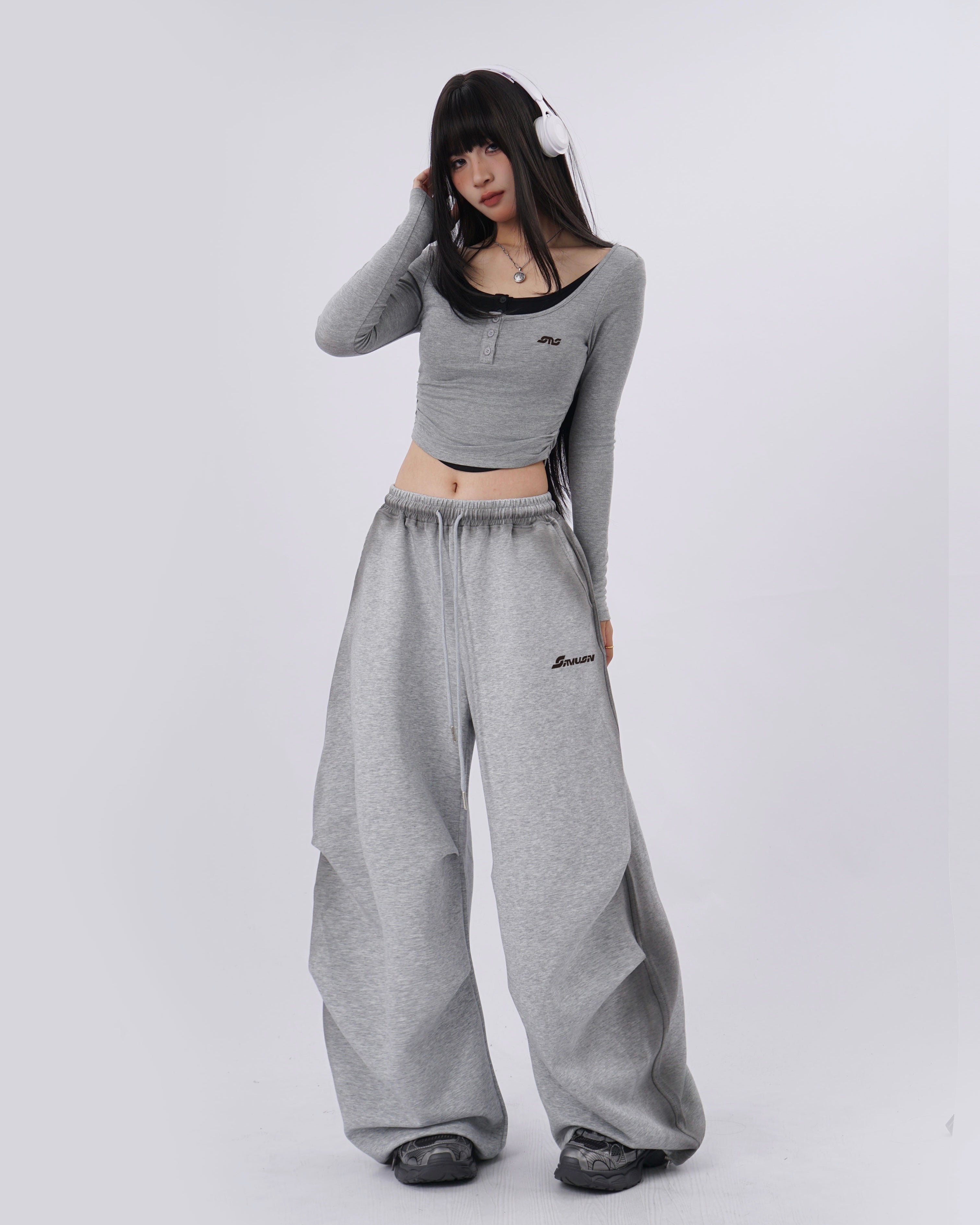 【Set-Up】Casual Streetwear Sweat Set-Up mry001882