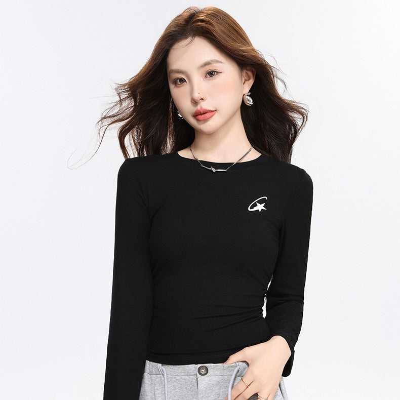 【特別価格/2color】Tight Fit Long Sleeve Top mry001123