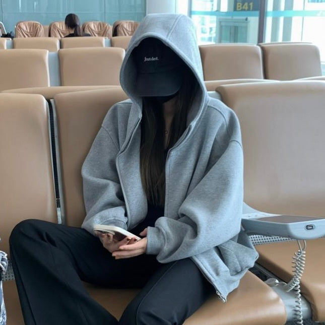 アメリカン 韓国ストリート 韓国カジュアル トレンド オーバーサイズ パーカー mry001373