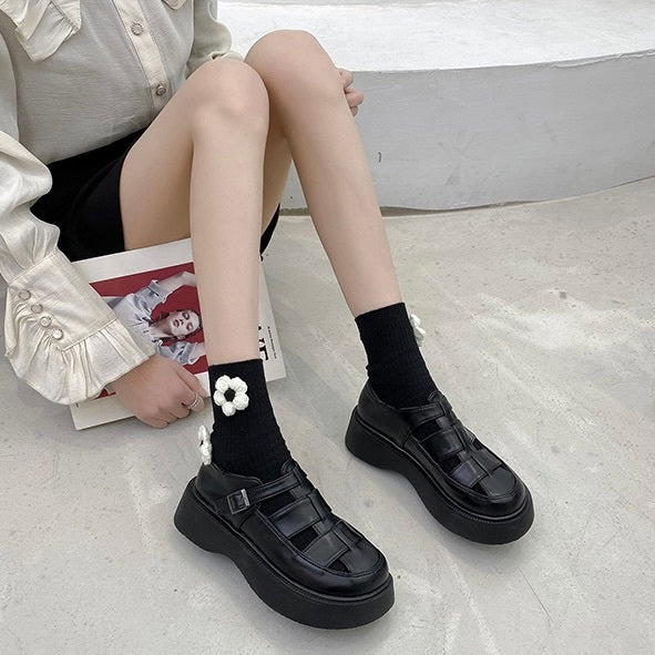 ローマン 厚底サンダル mry000411