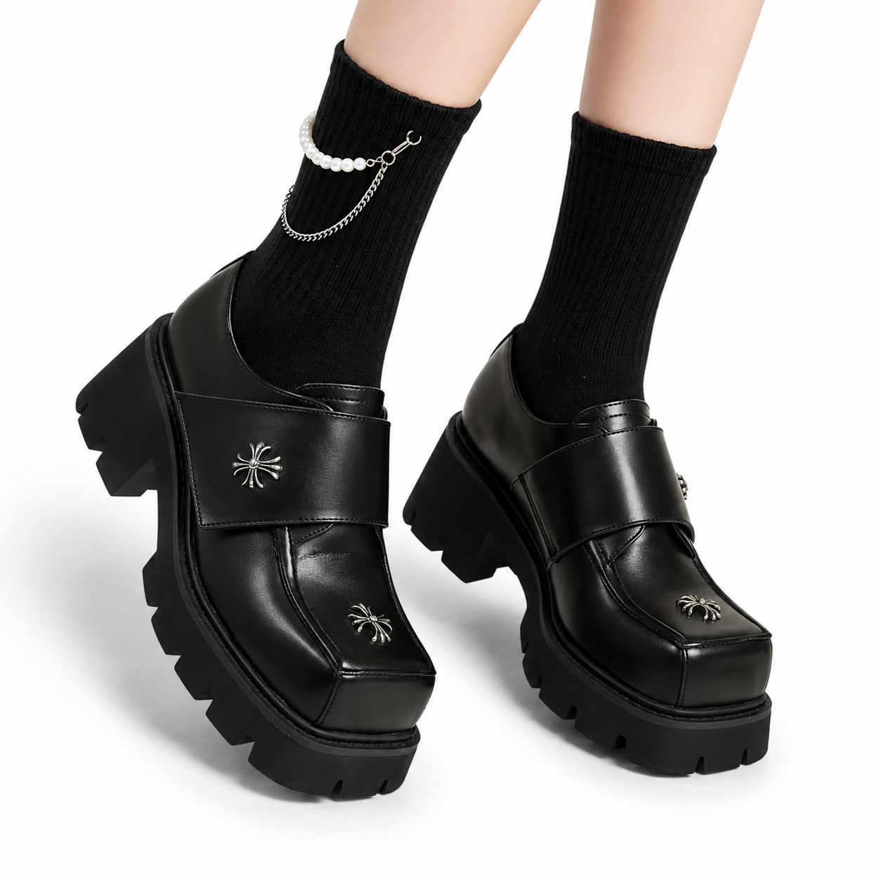 【評価★4.8以上/限定SALE価格/再入荷未定】Celestial Chunky Loafers mry001662