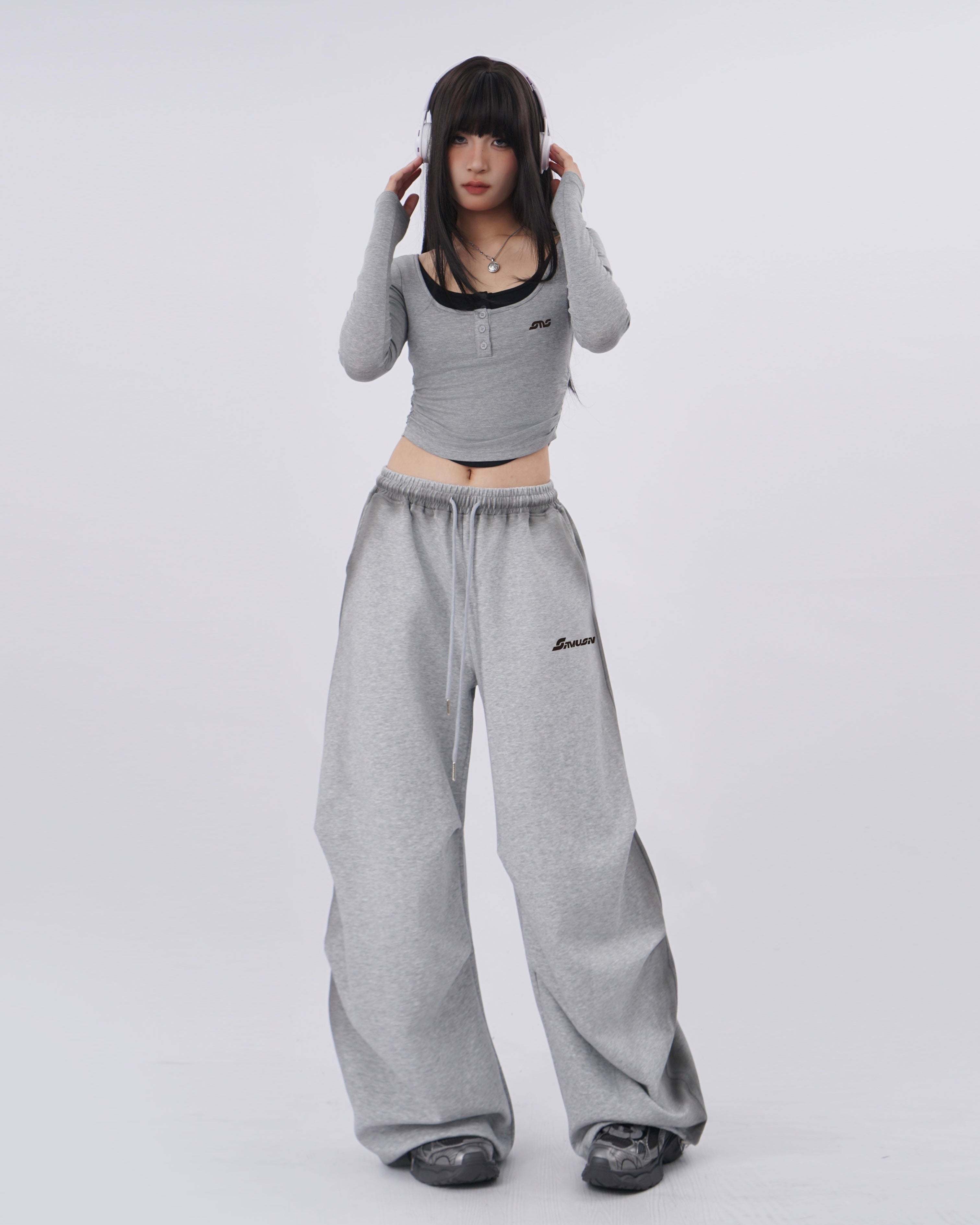 【Set-Up】Casual Streetwear Sweat Set-Up mry001882