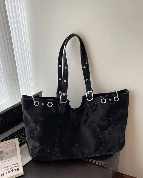 Soft Washed Leather Tote Bag mry002264