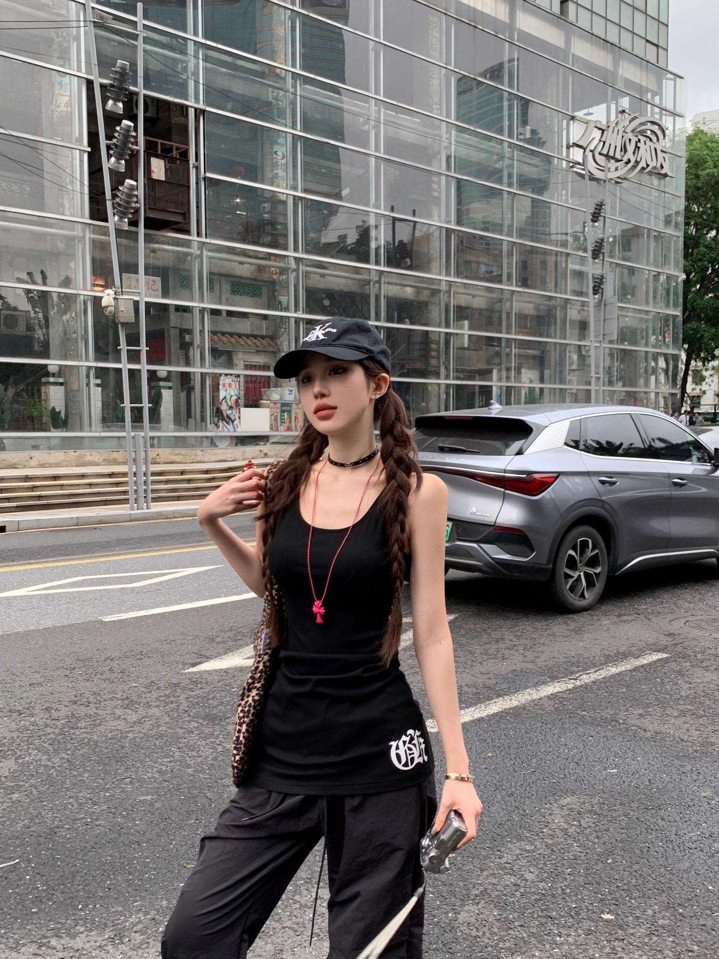 Tattoo Blade Stretch Tank Top mry001722