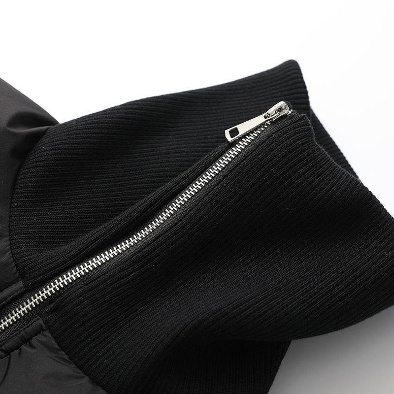 Warm High-Neck Short Puffer Jacket mry001980