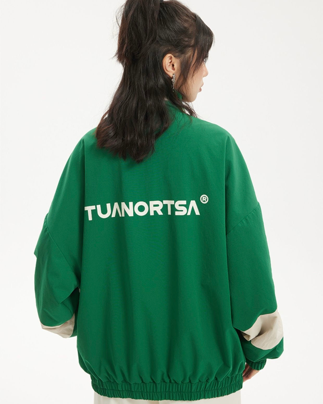 Vintage Green Sporty Jacket mry001797