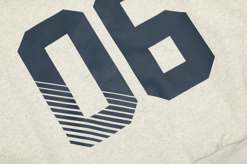 Athletic Badge Zip Hoodie mry001653