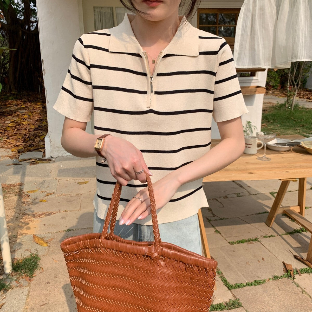 【送料無料】2カラー展開 ハーフジップ デザインシャツ カジュアル mry000640