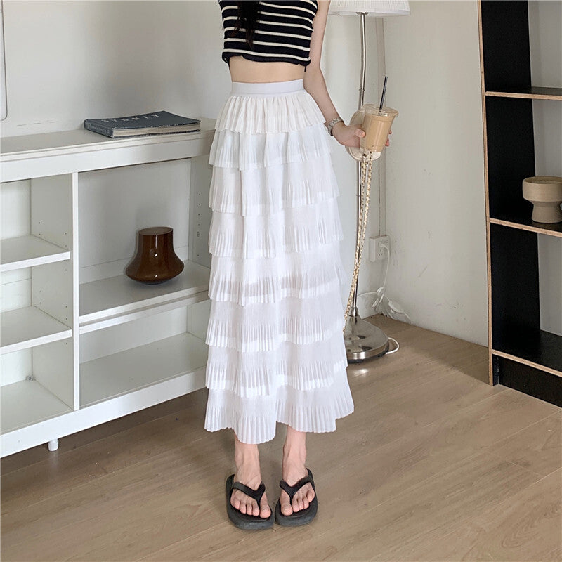 フリル レイヤースカート mry000222