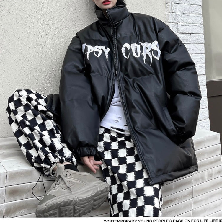 YPSY レザーダウンジャケット mry000447