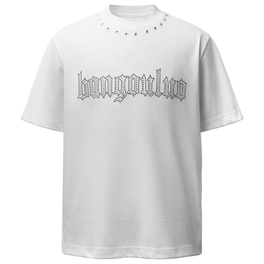 【トップス】ラインストーンオーバーサイズTシャツ mry002448