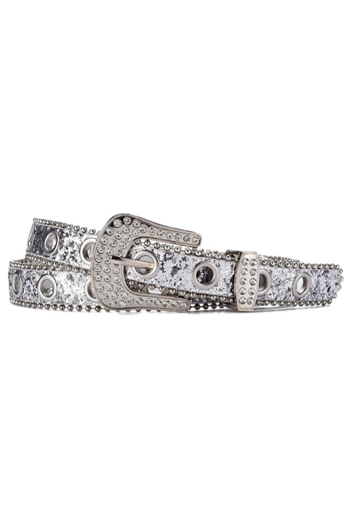 Rhinestone Glitter Belt mry002299