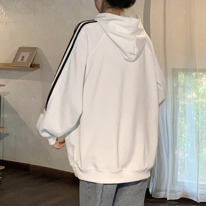 アメリカン ヨーロッパ 韓国カジュアル 韓国ストリート ユニセックス オーバーサイズ プルオーバーフーディー mry001061