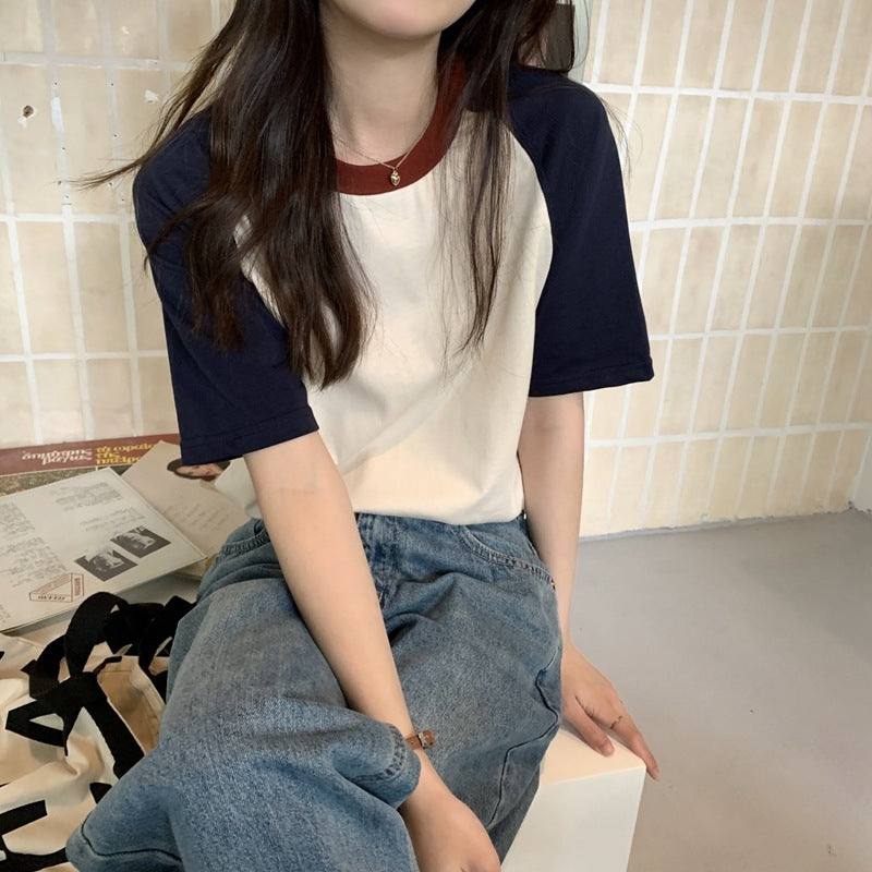 ルーズラグランTシャツ 夏 mry000008