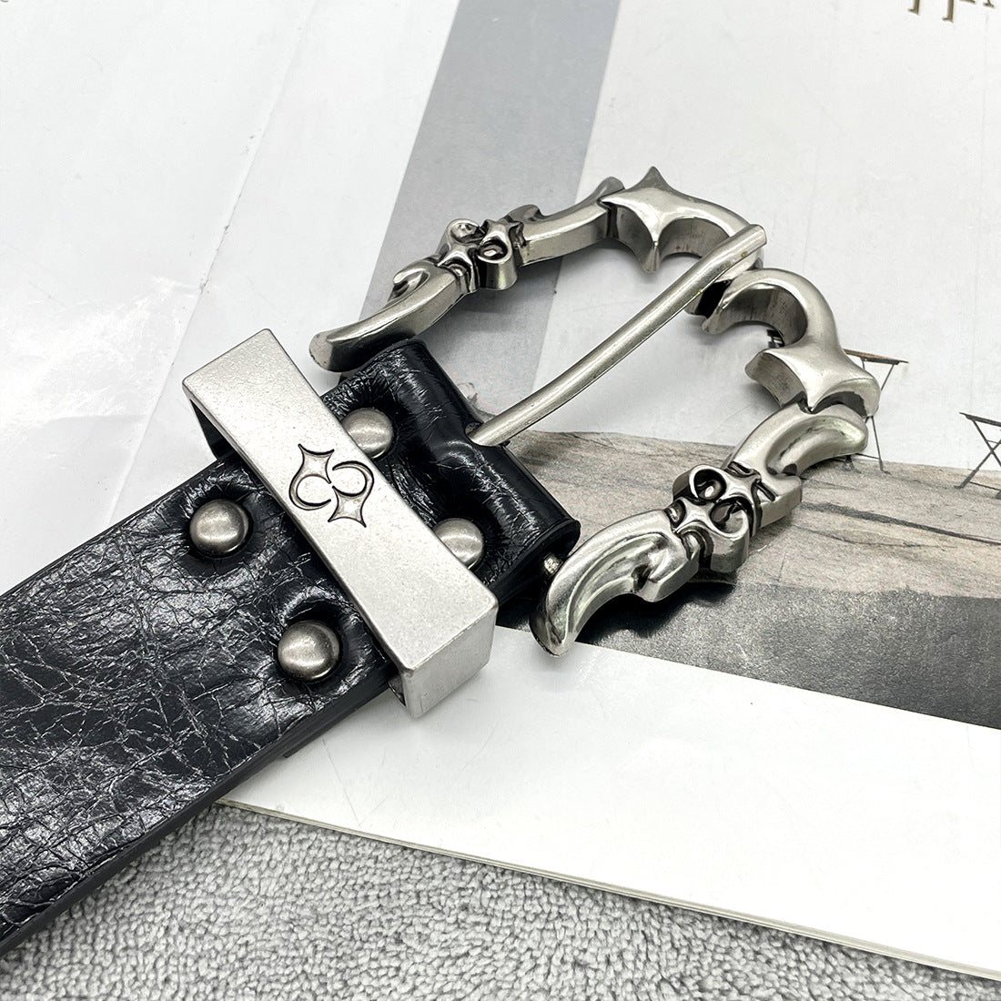 Chrome Curse Belt mry001716