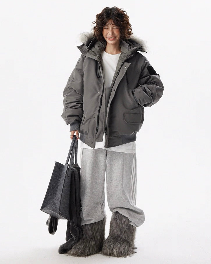 Military Style Bomber Jacket mry001800