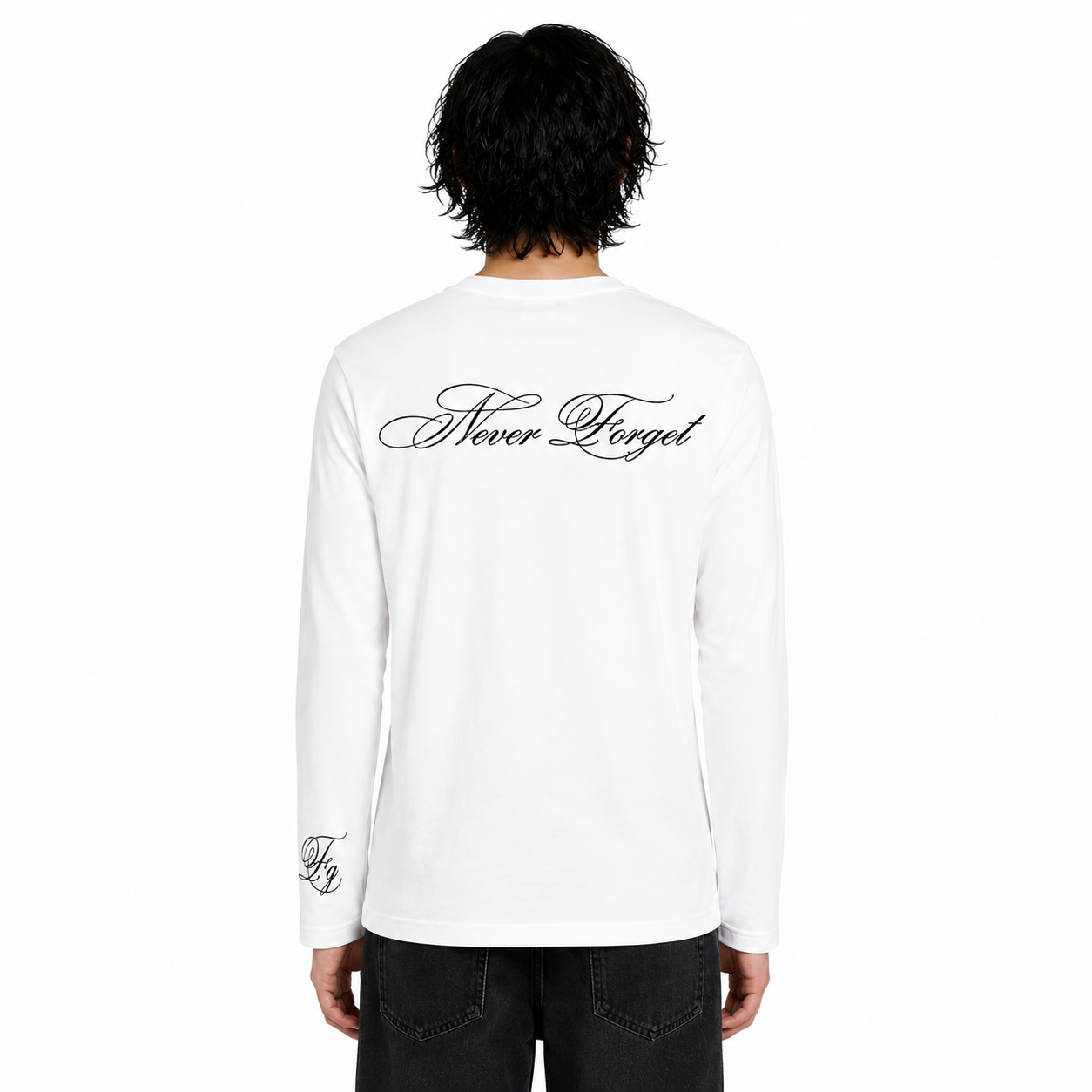 【新作】 カリグラフィロゴ フィットTシャツ mry002674