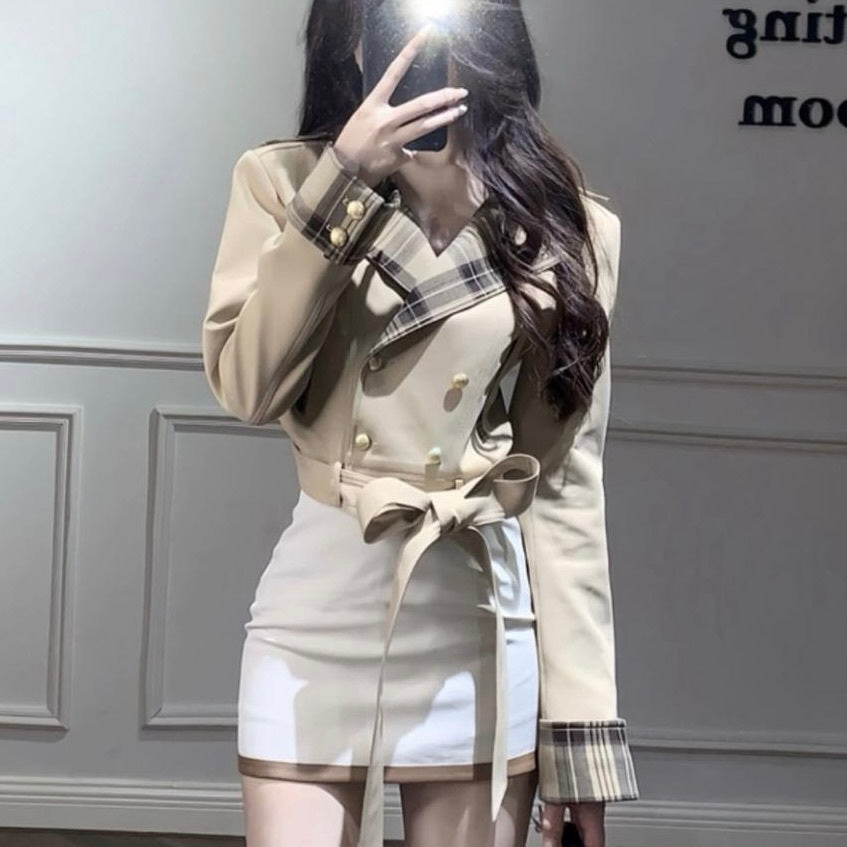 【Chéri】トレンチコート風ジャケット mry001477