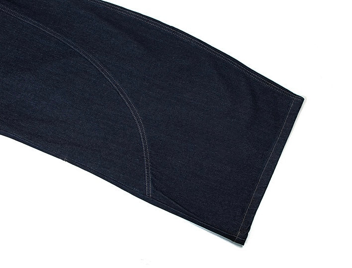 『評価★4.8以上/保存数 No.1🥇』【COVER:FIT】Ultra Wide Curved Denim Pants mry001783
