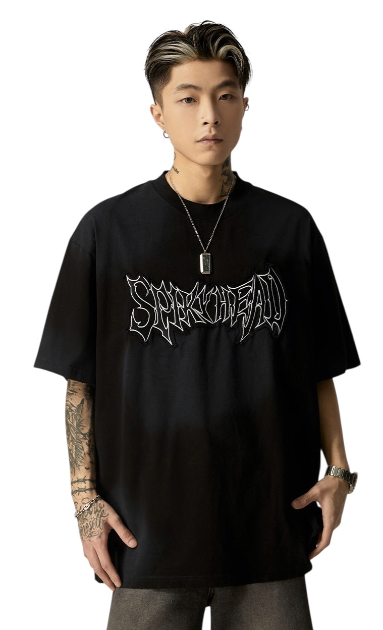 《数量限定価格🔥⚡️》2colorSPIKY HEAD Shadow Fade T-Shirt mry001677