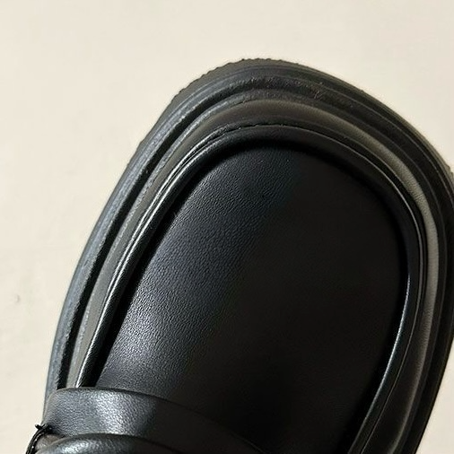 Square Toe Platform Loafers mry001978