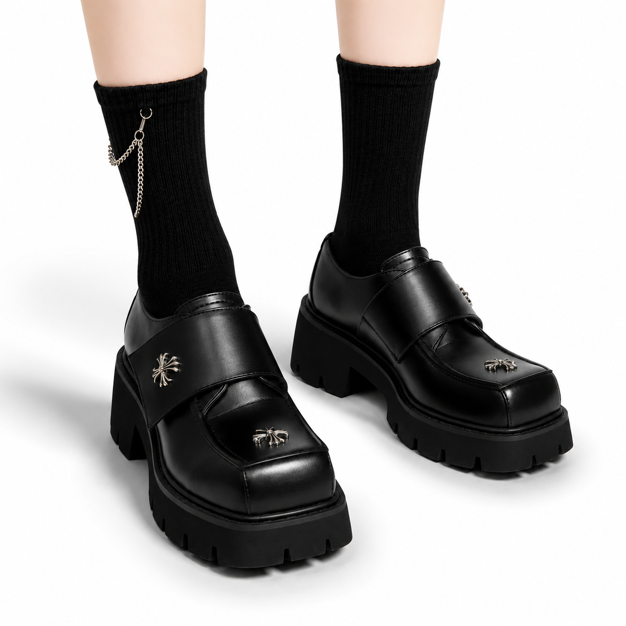 【評価★4.8以上/限定SALE価格/再入荷未定】Celestial Chunky Loafers mry001662