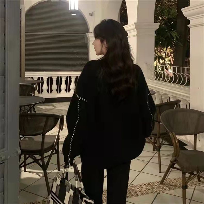 【送料無料】デザインセーター カーディガン 2カラー 韓国ストリート 韓国カジュアル 韓国ガーリー mry000526