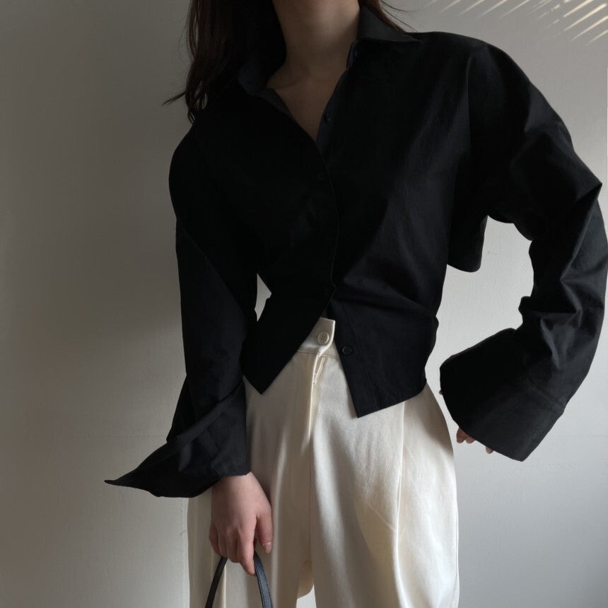 【送料無料】スリム フィット バック ストラップ デザイン カジュアル mry000632