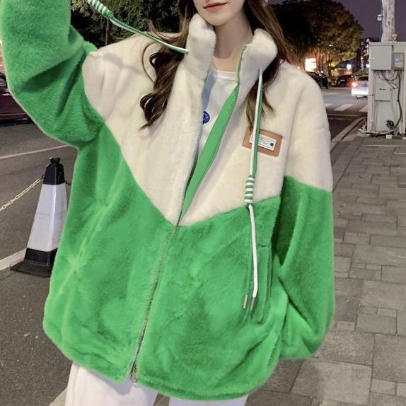 ベルベット ボアジャケット mry000457