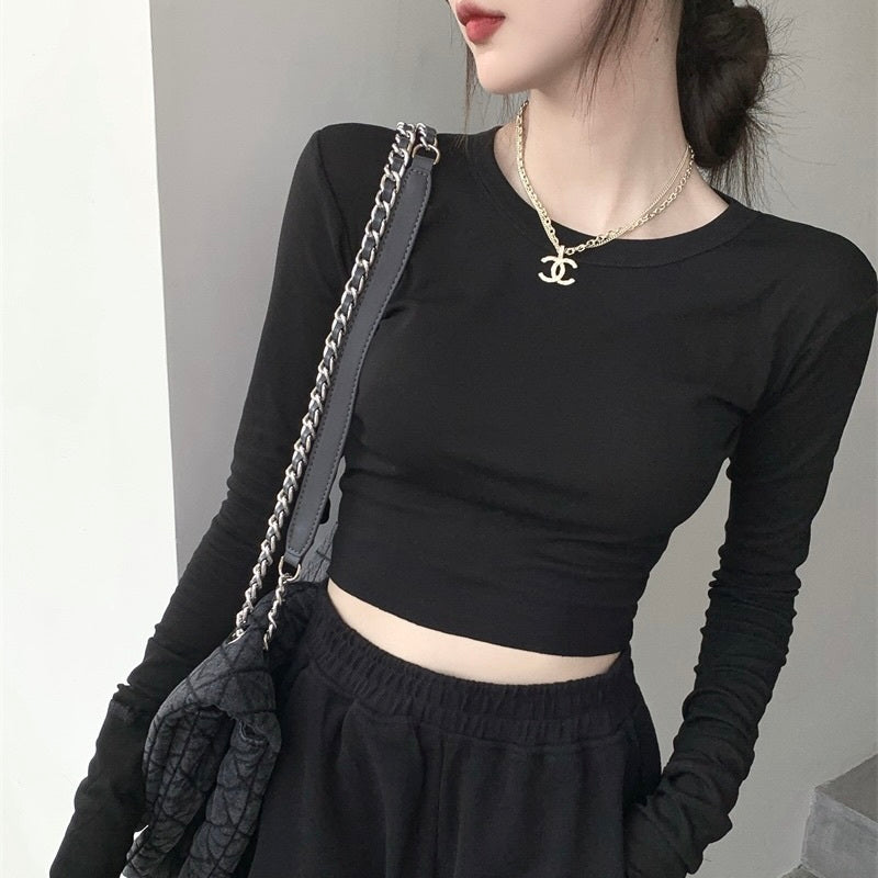 【Carina】3カラー展開 ヨーロッパ 韓国ストリート 韓国カジュアル タイトフィット シャツ mry001180