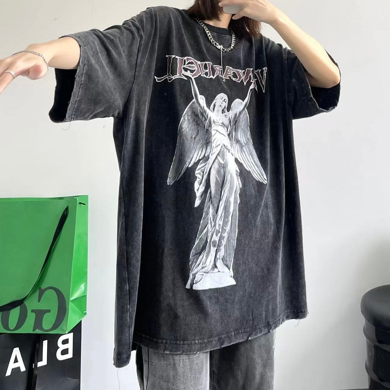 ルーズフライド ストリート オールドTシャツ mry000095